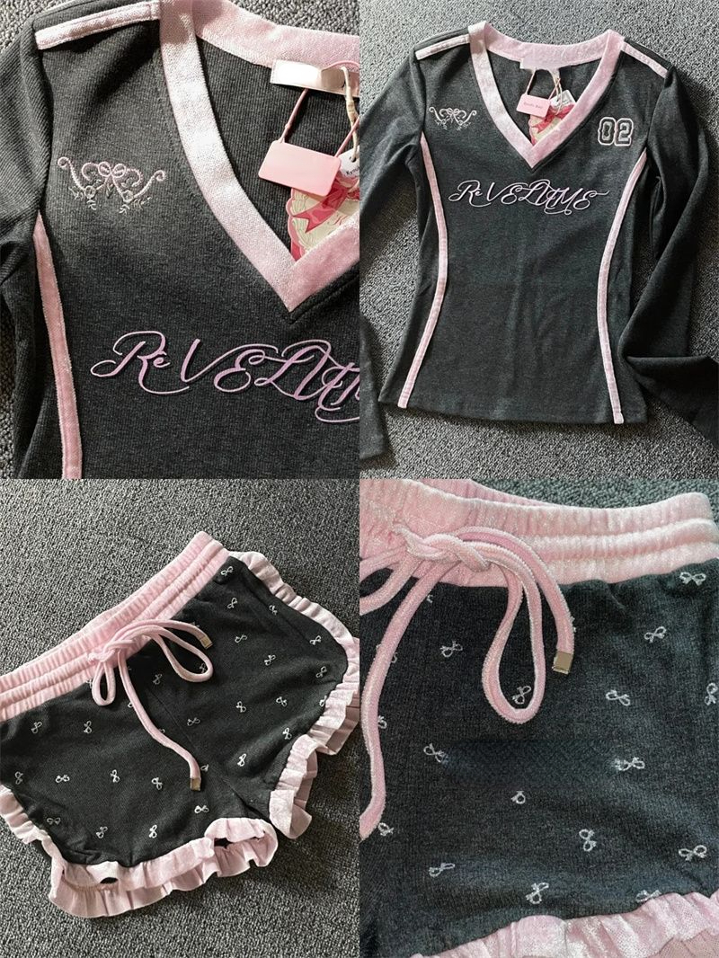 V Vintage Fashion - 2000s Amrican Vintage Suits Women Casual