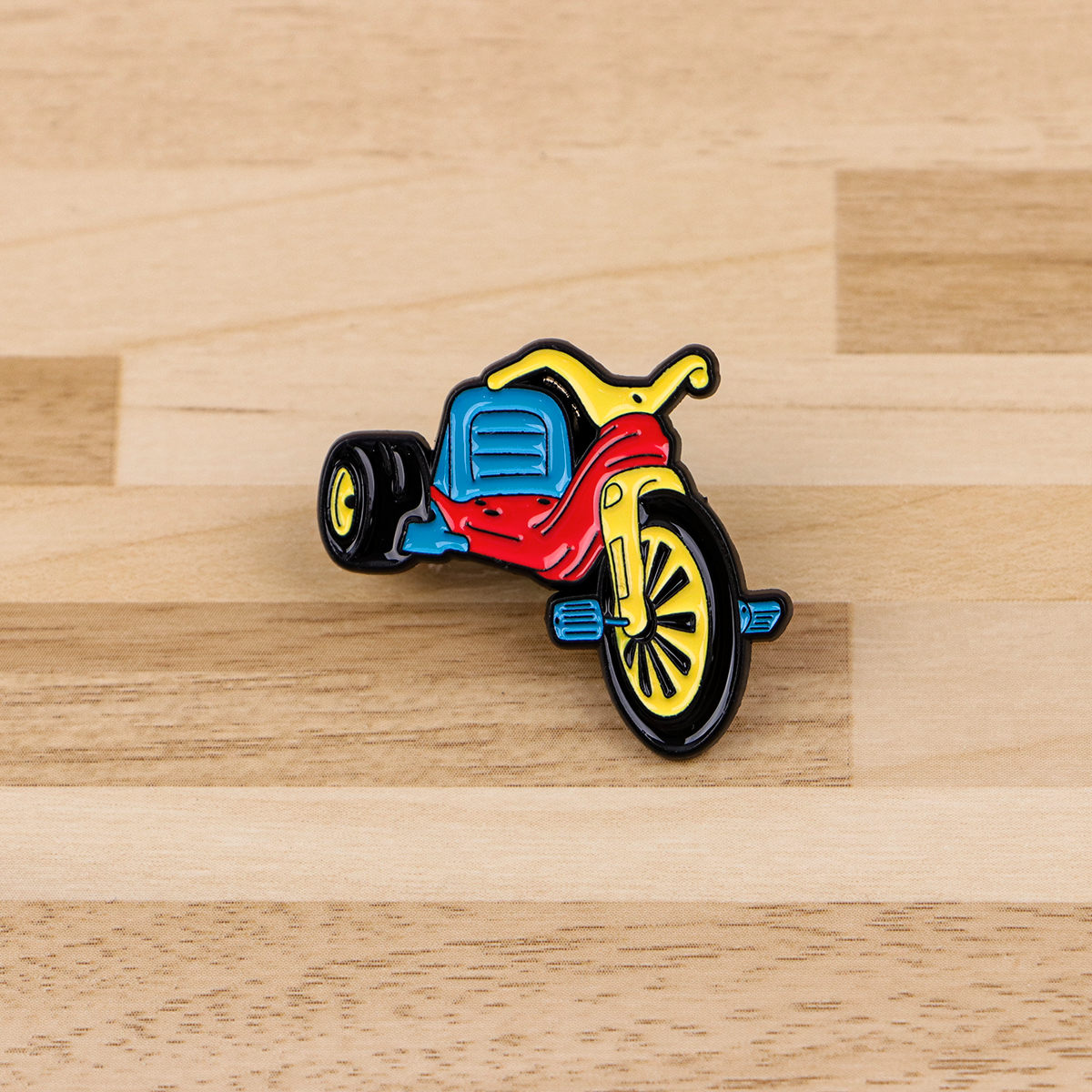 Retro Bicycle Enamel Pin Vinta - Vintage Fashion Words recension och pris