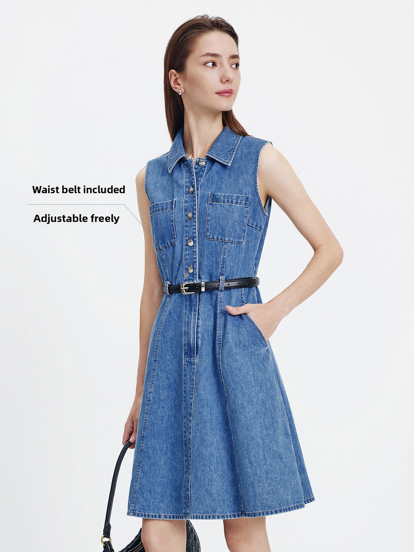Navigare Summer 2026 Women's V - Denim Skirt Midi Vintage recension och pris