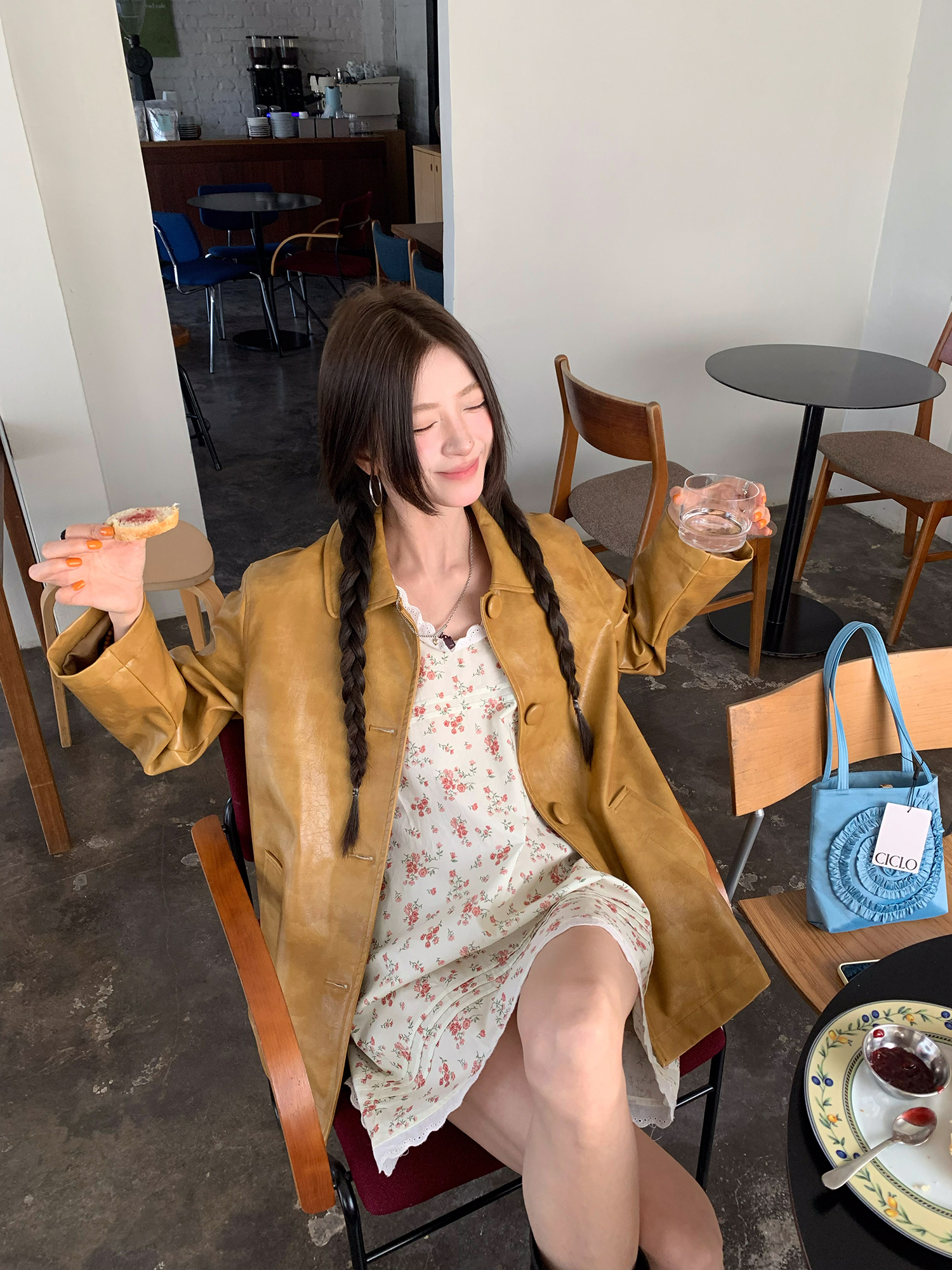 Amber Wax Loose Fit Vintage Ye - Vintage Fashion Collection recension och pris