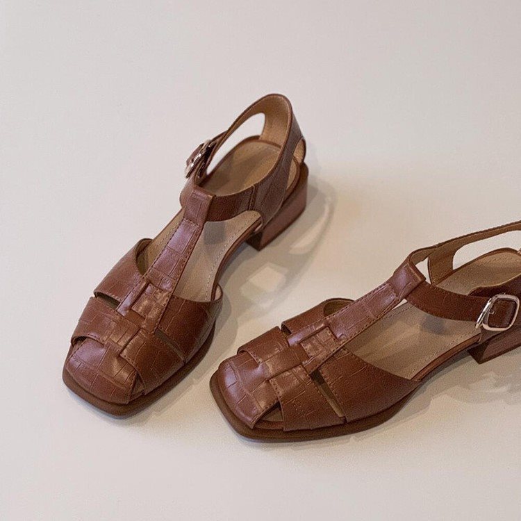 Women's Sandals Summer New Fas - Vintage Fashion Ladies recension och pris
