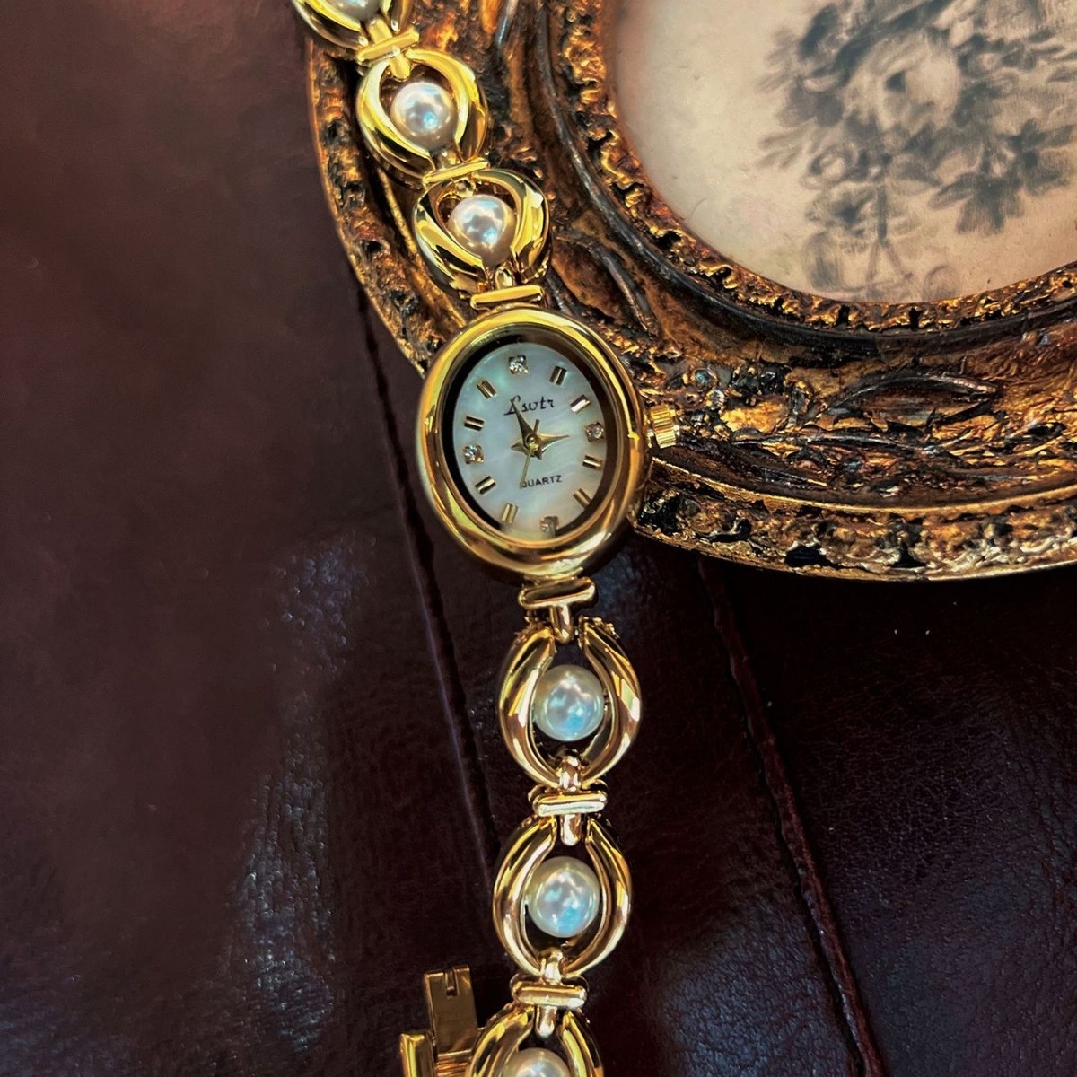New High-End Gem Pearl Woman W - Vintage Fashion Watches recension och pris