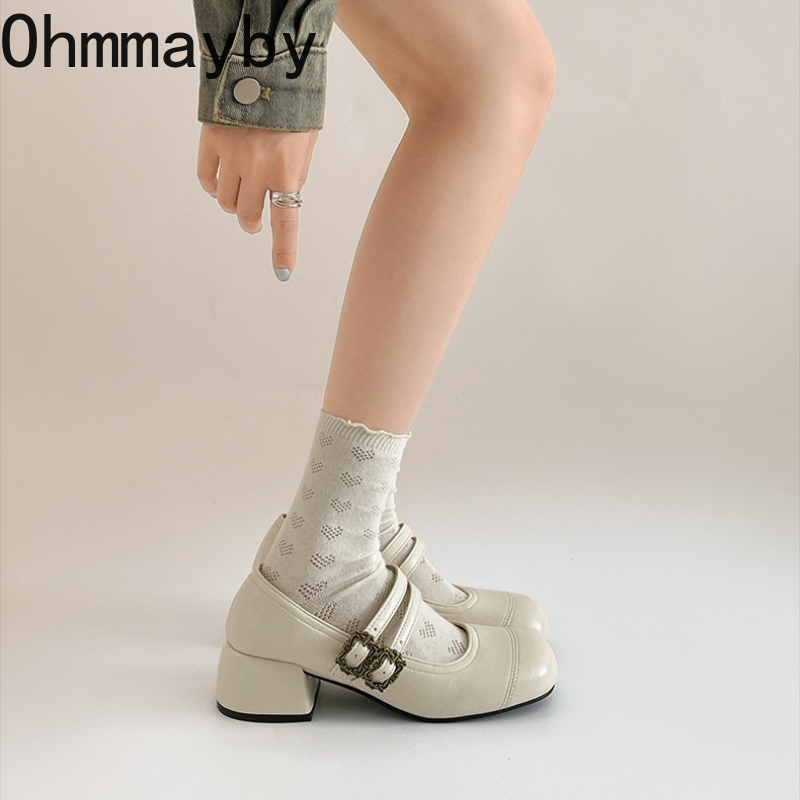 Vintage Thick Heel Women Mary  - Vintage Fashion Ladies recension och pris