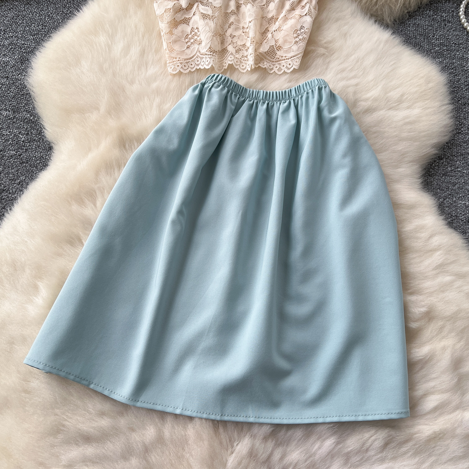 Chic lace Embroidered hollow o - V Vintage Fashion recension och pris