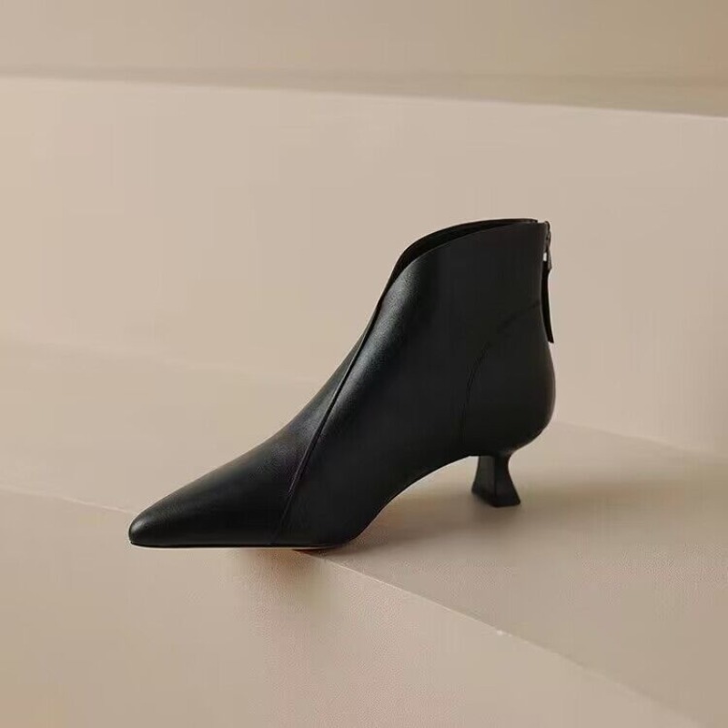 Autumn Winter Pointed Toe Wome - Vintage Fashion Ladies recension och pris