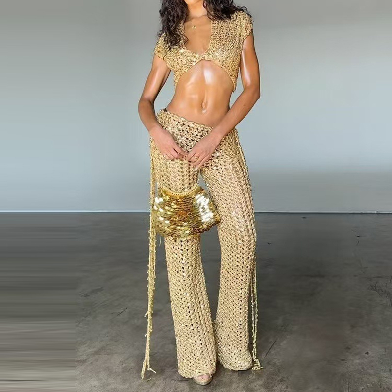 Fashion Shiny Slim Party Outfi - V Vintage Fashion recension och pris