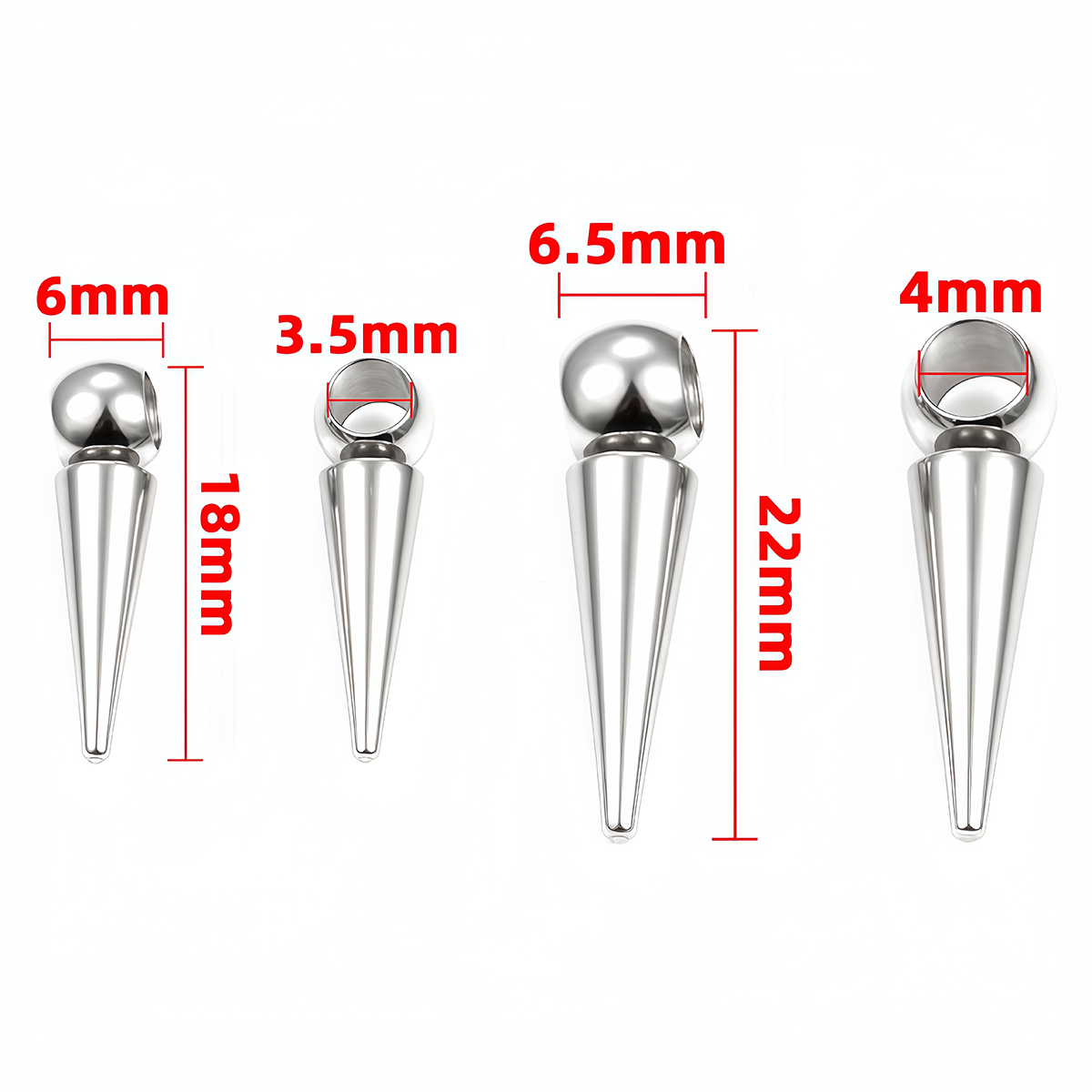 10pcs Retro Cone Charms Pendan - Vintage Fashion Words recension och pris