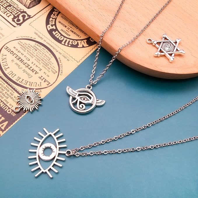 16pcs Mixed Eye of Horus Charm - Vintage Fashion Nz recension och pris