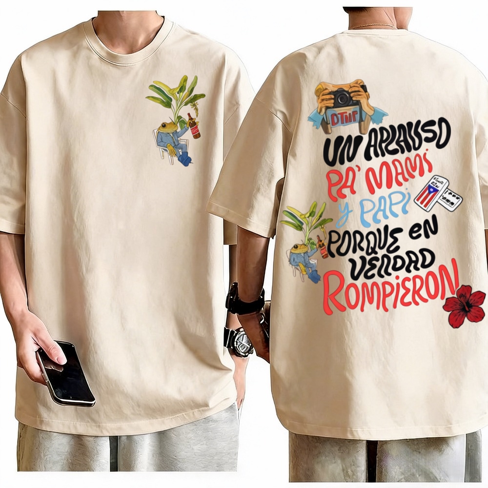 Bad Bunny World Tour T-Shirt M - Vintage Fashion Toys recension och pris
