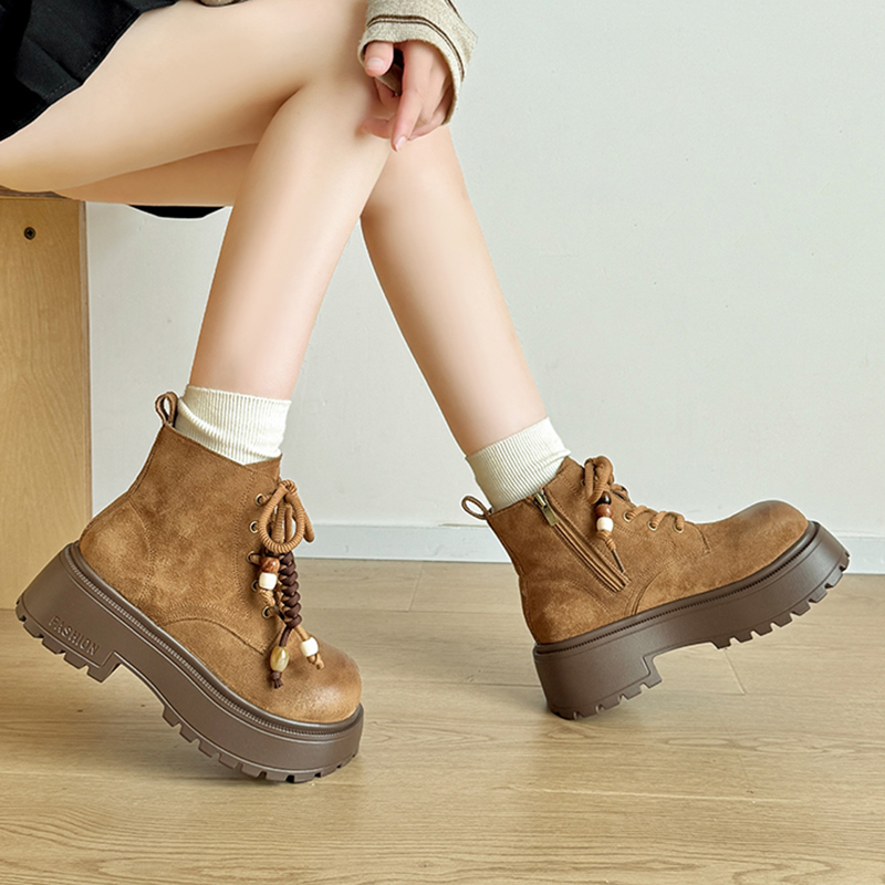Vintage Chunky Platform Ankle  - Vintage Zipper recension och pris