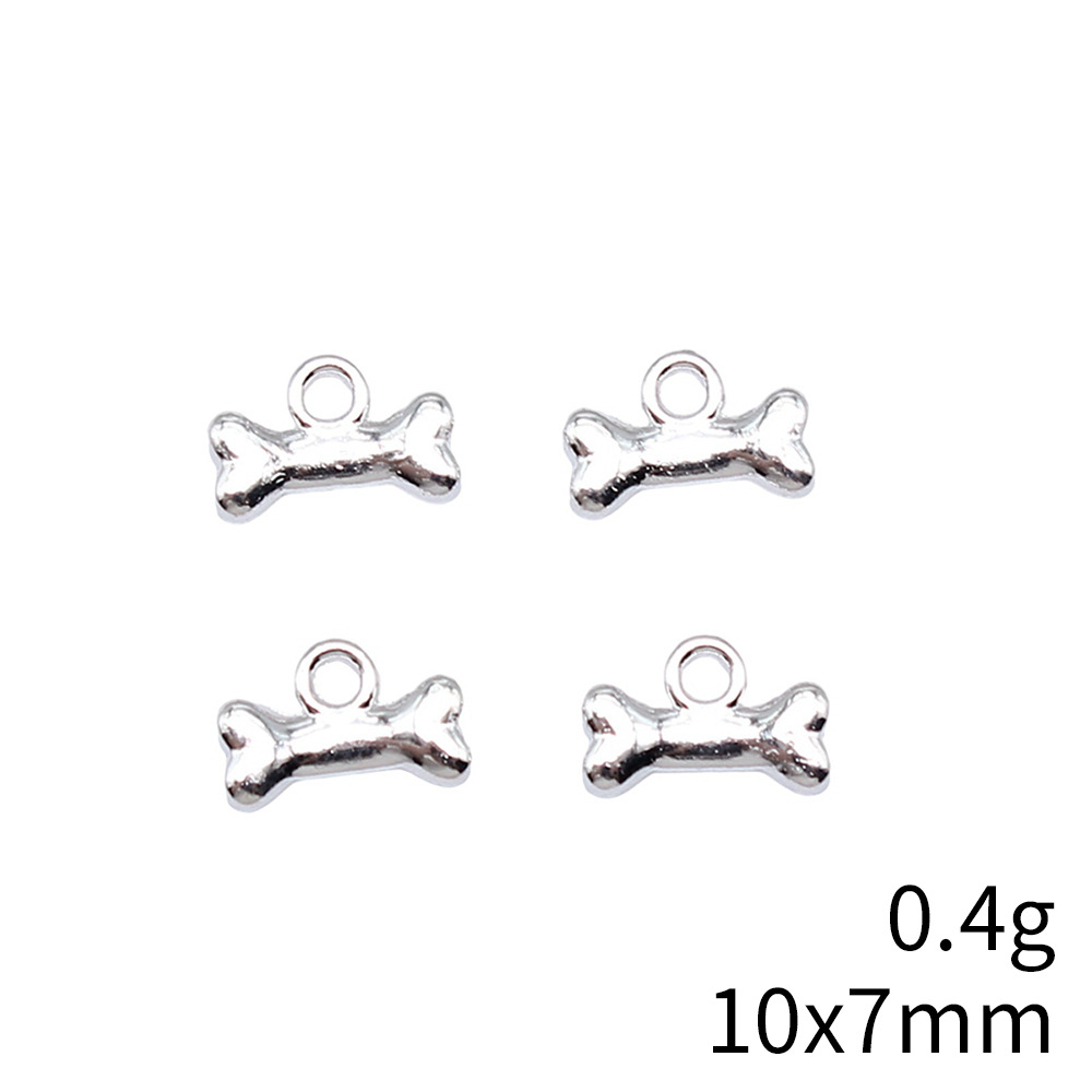20pcs 10x7mm 5 Colors Dog Bone - Vintage Fashion Words recension och pris