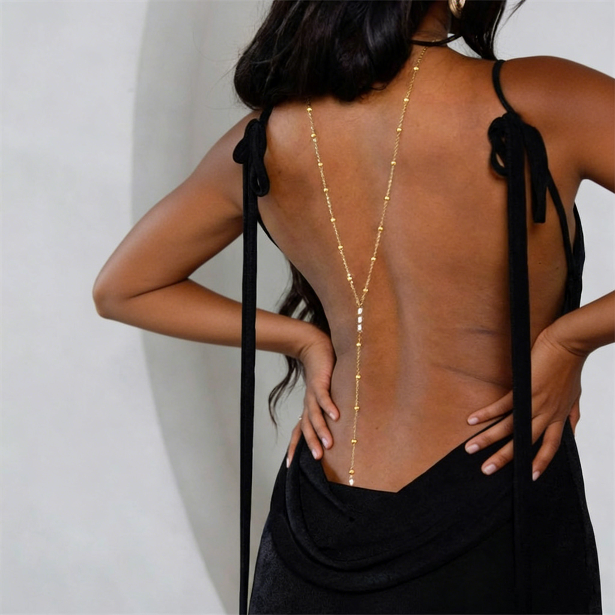 Retro Long Link Chain Women's  - Vintage Fashion Words recension och pris