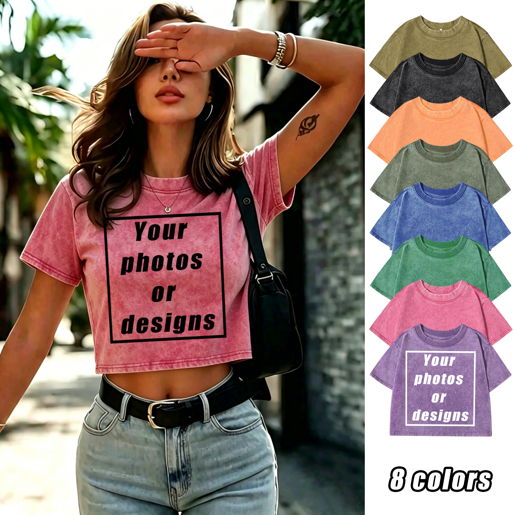 Custom Graphic Logo Retro T Sh - Vintage Fashion T Shirts recension och pris
