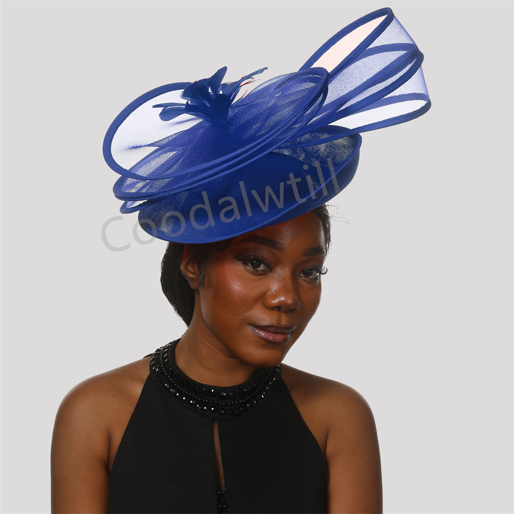 Feather Derby Hat Flower Fasci - Vintage Fashion Events recension och pris