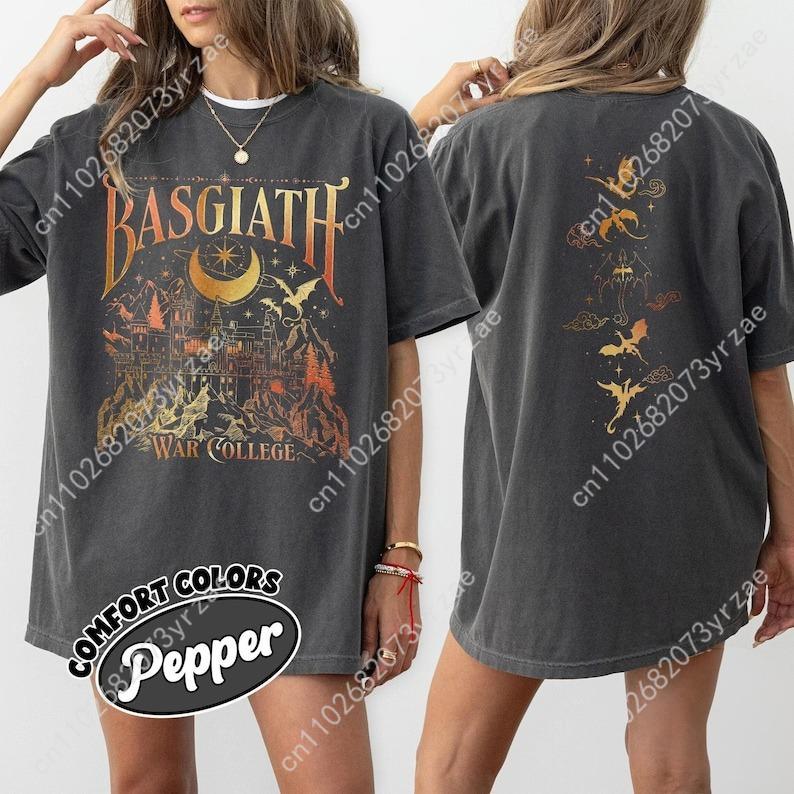 Basgiath War College Retro Was - Vintage Fashion T Shirts recension och pris