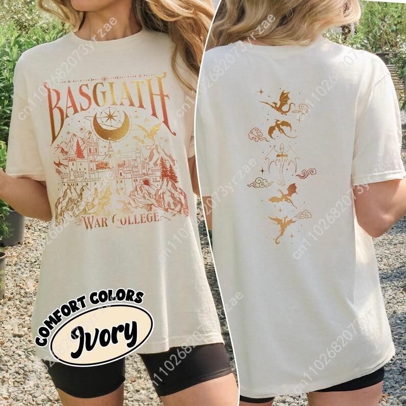 Basgiath War College Retro Was - Vintage Fashion T Shirts recension och pris