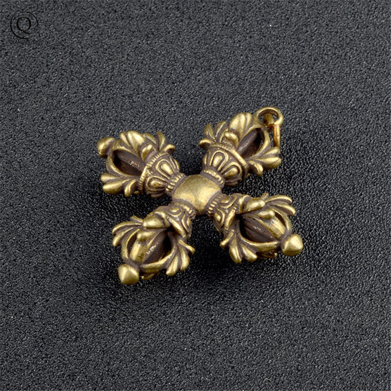 Copper Buddhism Dorje Cross Va - Vintage Fashion Collection recension och pris