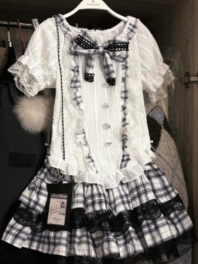 Japanese Sweet Preppy Style 2  - Vintage Fashion Pieces recension och pris