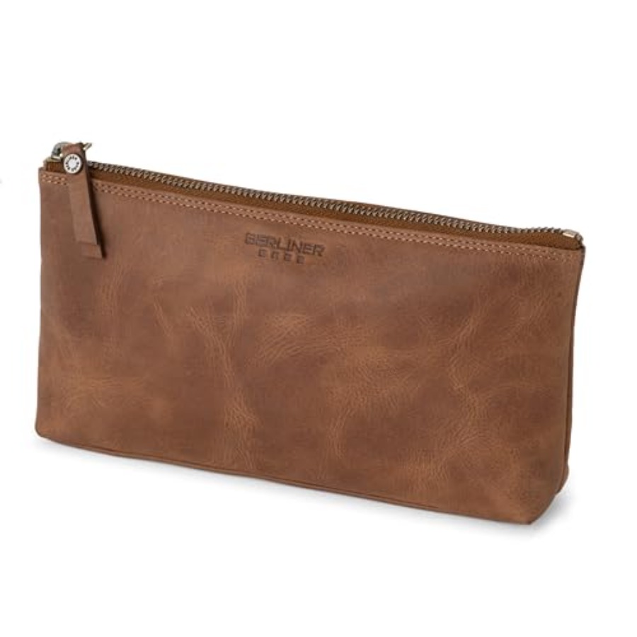 Vintage Genuine Leather Makeup - Vintage Zipper recension och pris