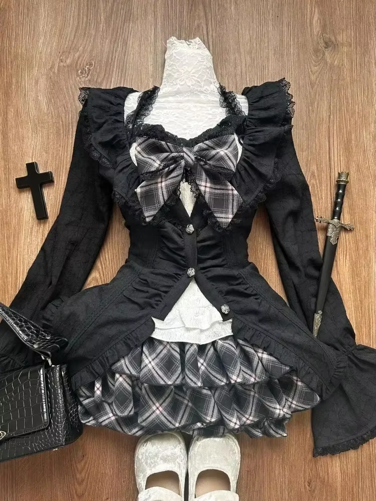 Gothic Y2k Vintage Preppy Styl - Vintage Fashion Pieces recension och pris