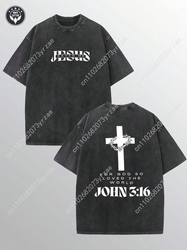 Retro Tshirt JESUS SAVED ME Ma - Vintage Fashion T Shirts recension och pris