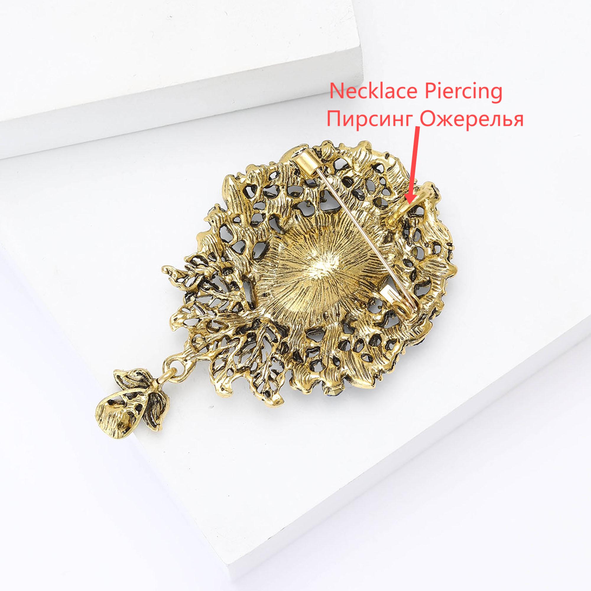 Vintage Rhinestone Palace Broo - Vintage Fashion Events recension och pris