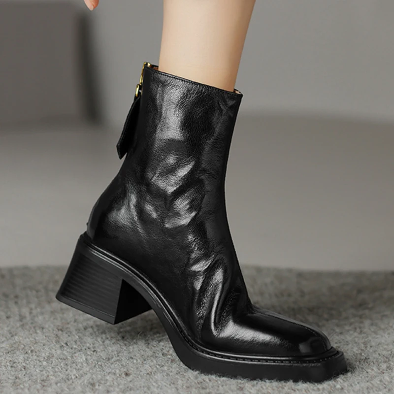 Autumn Vintage Thick Heel Wome - Vintage Fashion Ladies recension och pris