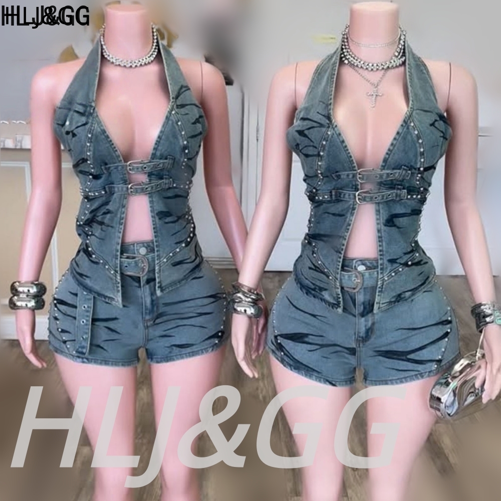 HLJ&GG Blue Vintage Denim Holl - V Vintage Fashion recension och pris
