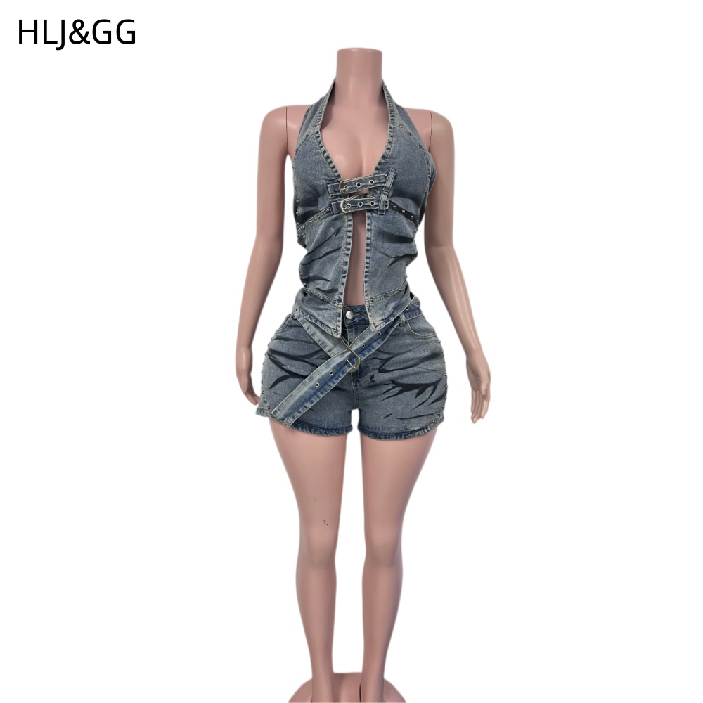 HLJ&GG Blue Vintage Denim Holl - V Vintage Fashion recension och pris